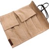 Pilot Pensemble Roll Pen Case 5 Pocket Cowhide Dark Brown