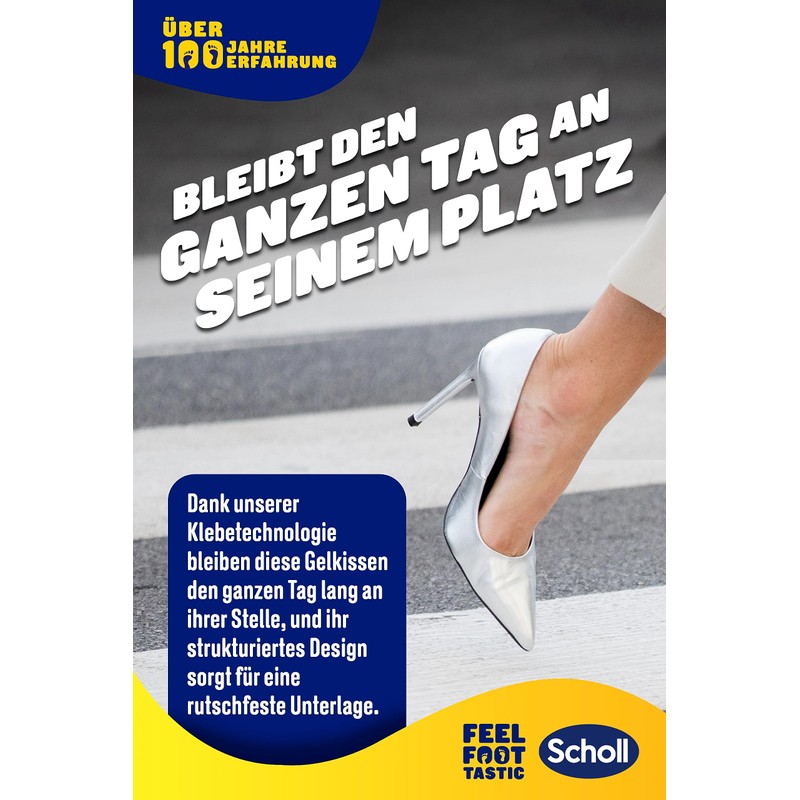 Scholl Party Feet Bunion Pads with Gel Active Technology 3050238