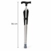 Foldable Walking Stick with Seat for Outdoor Use – Adjustable