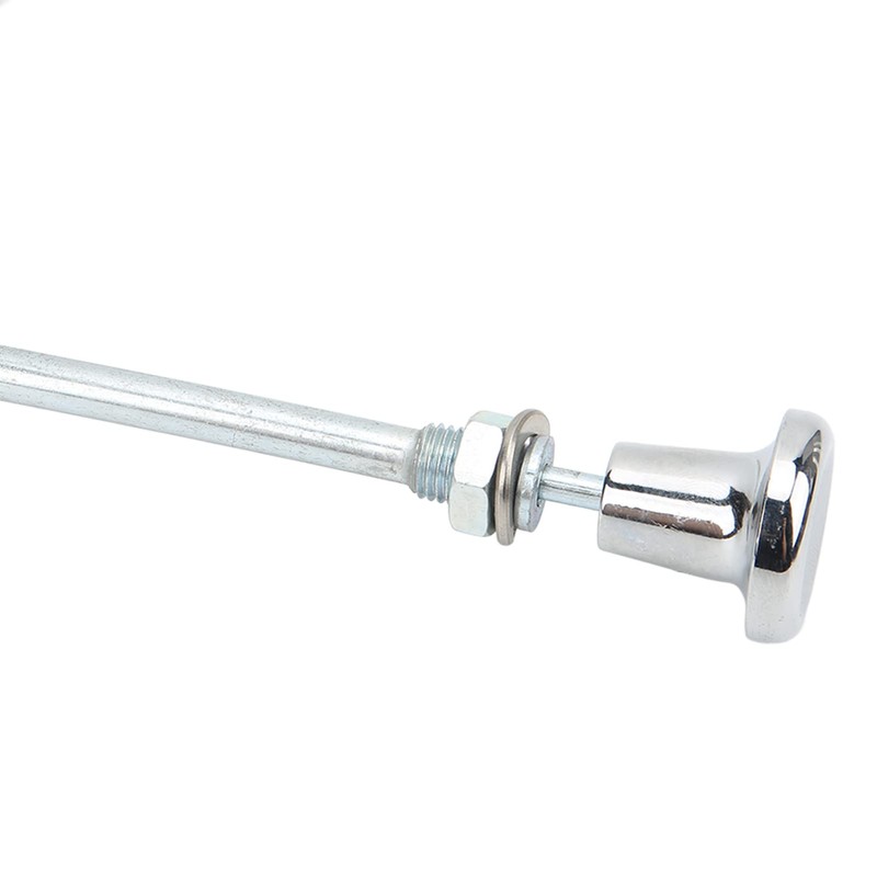Choke Cable Stainless Steel and Chrome 6 Foot Universal Choke