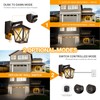 Ehaho Porch Lights with Outlet, Dusk to Dawn Outdoor Light