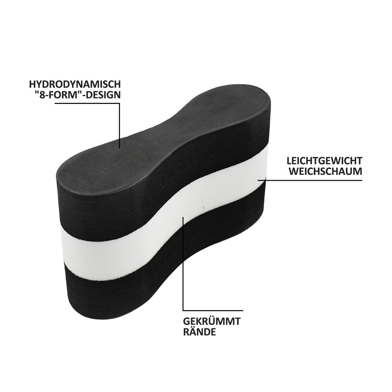 Esoes Pull Buoy Swimming Aid Poolboy Training Equipment Unisex Pullboy