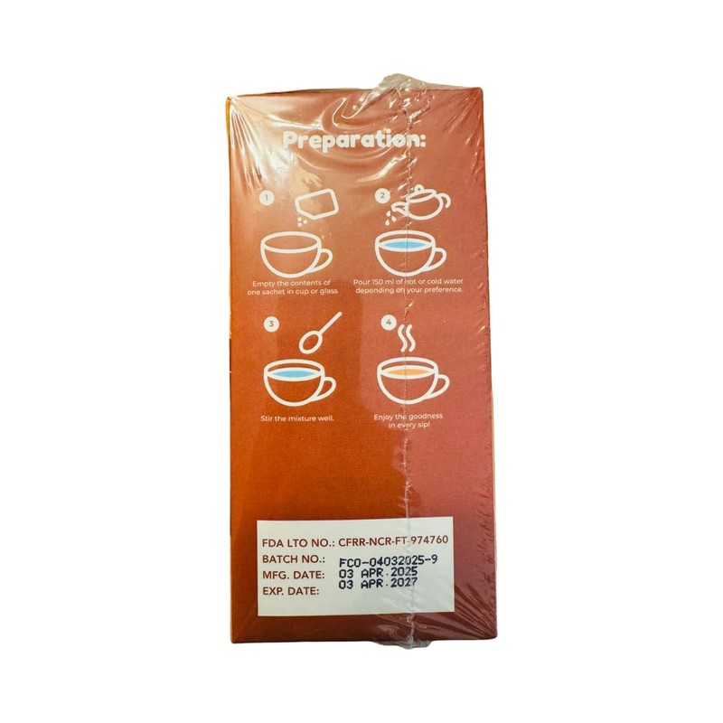 Hot Babe Black Coffee Mix by Kiray Celis (10 Sachets,