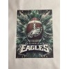 1 Philadelphia Eagles Quilt Block Football Material Fabric Logo#6
