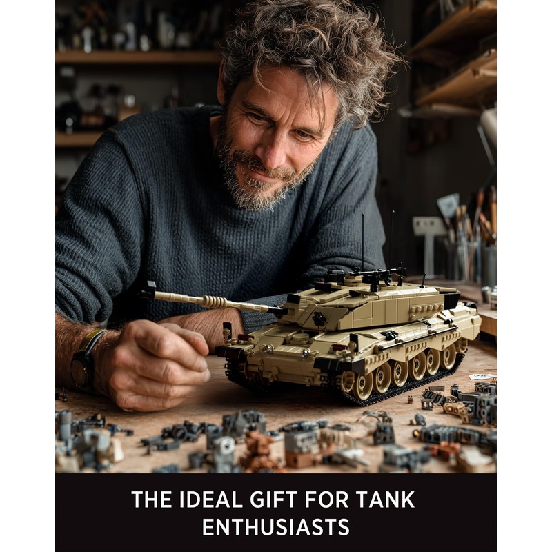 Nifeliz Challenger 2 Tank Building Set, Military Series, NF10344