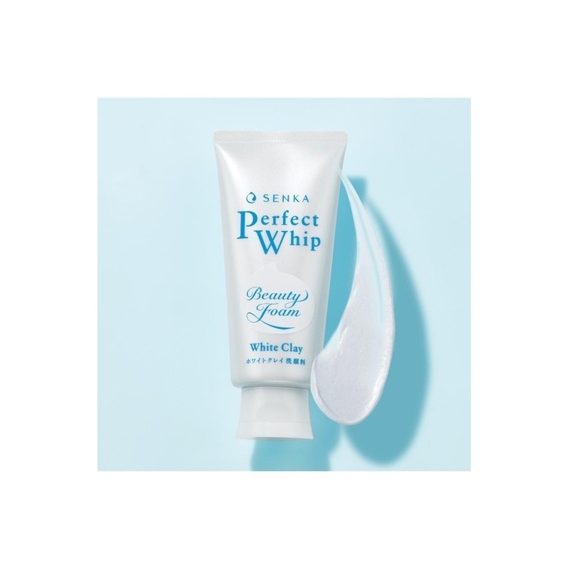 Senka Perfect Whip White Clay 120g / 센카 퍼펙트 휩