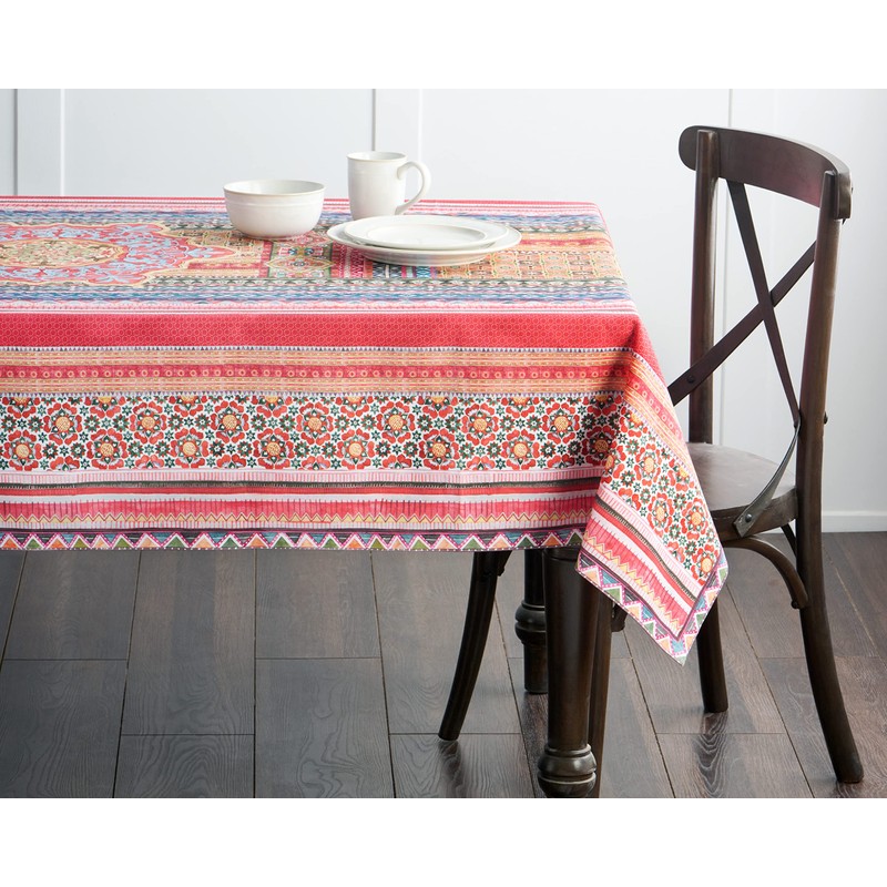 Maison d' Hermine Ispahan 100% Cotton Tablecloth for Kitchen Dinning