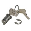 Osculati Nickel Hatch Lock Kit, Model 20.093.00, Key Unlock, Polycarbonate,