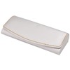 Pearl Glasses Case Silver Hard Magnetic Aluminum GA-113SL
