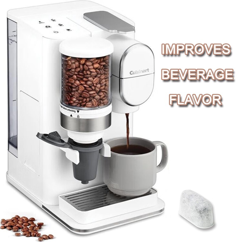 2 Pack Replacement Charcoal Water Filters for Cuisinart Coffee Makers