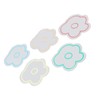 5pcs Nail Art Palette High Transparency Double Sided Thick Flower