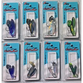 Z-Man ChatterBait Flashback Mini 1/16 & 1/8 oz  Zman Chatter Bait Choose - Gold/Black, 1/8 oz.