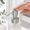 WOFASHPURET 24mm Soap Dispenser Pump Replacement, Stainless Steel Lotion/Shampoo/Conditioner Pump