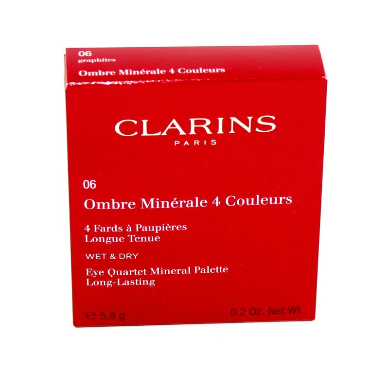 CLARINS OMBRE MINERALE 4 COULEURS EYE QUARTET MINERAL PALETTE 5.8G