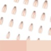 Coffin Press On Nails Medium Fake Nails French Tip False