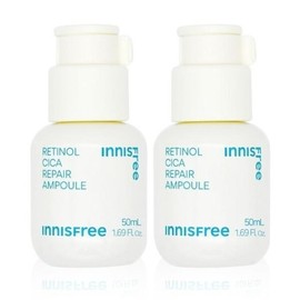 Innisfree 이니스프리 레티놀 시카 흔적 앰플 대용량 50mL 2개 Innisfree Retinol Cica Repair Ampoule Large Size 50mL 2pcs