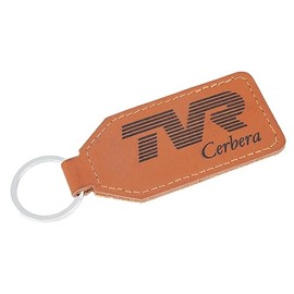 Pixel Peeper Leather Keyring for TVR Cerbera Enthusiast Luxury Keyring Gift for Cerbera 400 420 450 V8 Fans., Nude, One Sze, skin-coloured
