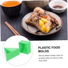 Ciieeo 2pcs Rice Dumpling Molds Rice-Pudding Molds Triangle Zonzi Mold