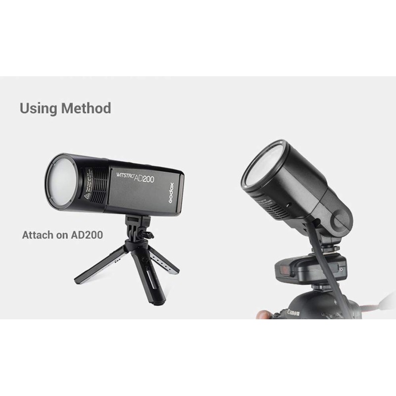 Godox H200R Round Flash Head, Compatible for Godox AD200 AD200