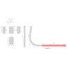 Gedotec Wall Hook, Garage Metal Workshop Hook for Screwing On,