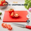 CLIVIA Commercial Grade Cutting Board for Kitchens,Plastic Chopping Board, 20