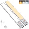 111 Dimmable Led Under Cabinet Lighting Wireless, 2800mAh Battery Operated,
