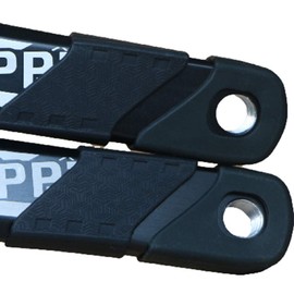 PAXLamb Mountain Bike Crankset Caps Bicycle Crank Protector Road Bike Crank Protection Sleeve Arm Boots Crankarm Protectors Silicone Dustproof Cover Accessory (Black)