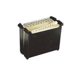 Leitz Alpha 19070095 Suspension File Box Black Polystyrene Empty