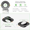 Lightdot 6 Inch LED Recessed with Night Light 1200LM 12W