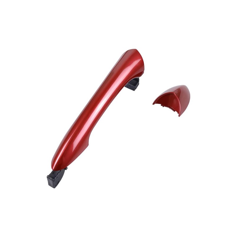 HUYILUN0104 Red 1 Lot 4 Doors Exterior Handle Outer Door