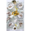 Lenox 893455 Butterfly Meadow Bunny Covered Butter Dish, Easter Serveware