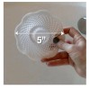 Evriholder 3 Pack Hairstopper Drain Cover Hair Catcher for Shower