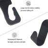 URAQT Auto Hooks, 6 pack Car Storage Hooks Back Seat