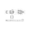Hi Logic 80,000 Lock, 2 Keys G-164