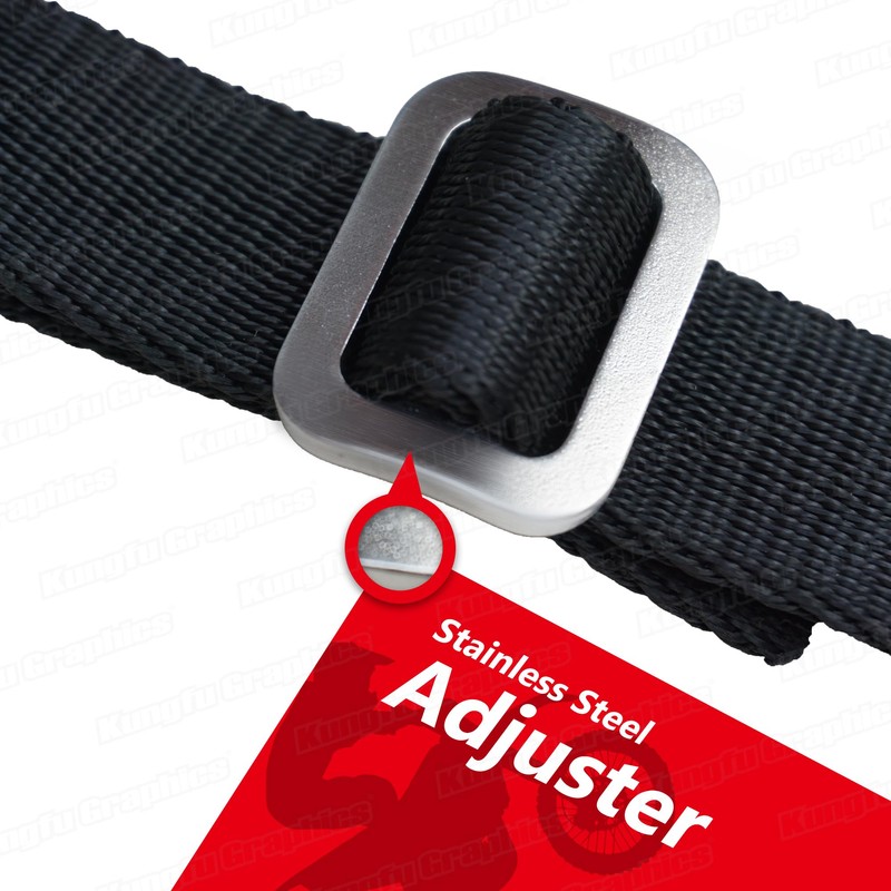 Motorcycle Tow Rope Tie Down Strap Rescue Pull Bundle Belt