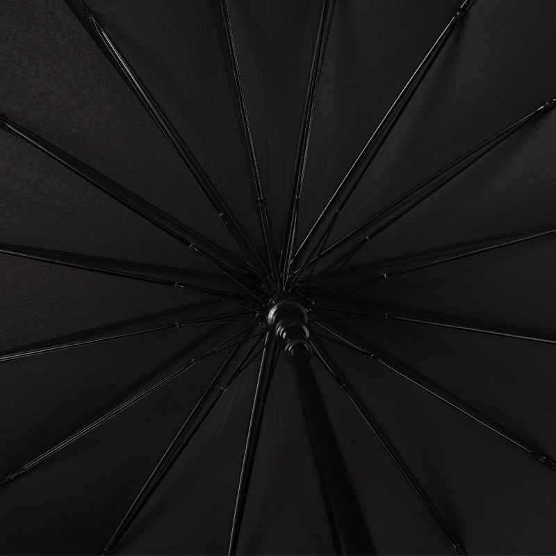 Large Umbrella Automatic Open 16 Ribs Waterproof with Cover Long