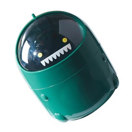 BUGUUYO Flip Trash Can Makeup Brush Cans Mini Wastebasket Waste Bin Kids Pencils Tiny Desk Trash Can Pen Pencil Holder Desk for Kids Jewelry Kit Desktop Storage Case Portable Car Office Pp