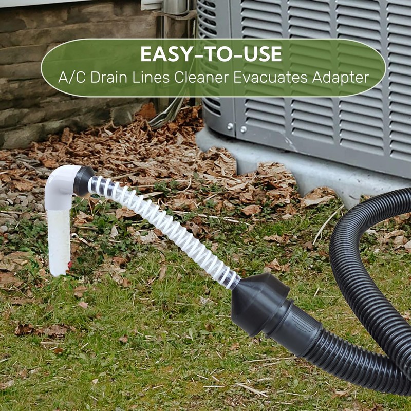 A/C Drain Lines Cleaner Tool: Easy - Use, Fits Most