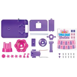 4M - Magic Unicorn Fountain | KidzMaker | Build Floating Fountain | Bring Fantasy Land to Life with Unicorns | Learn Electric Pumps | 68743