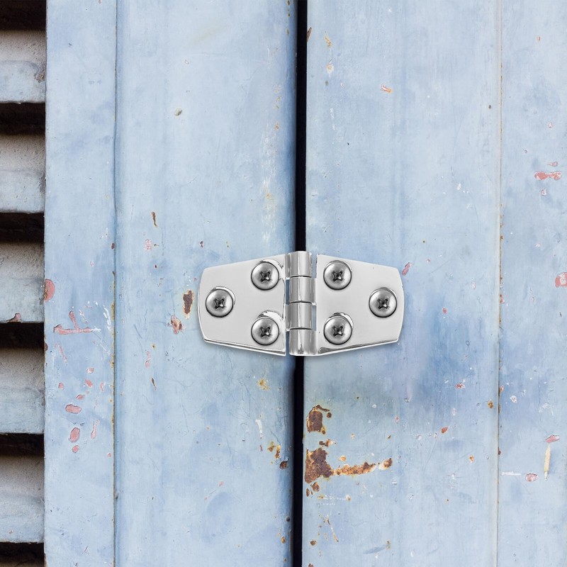 IMIKEYA 4 Pcs Stainless Steel Boat Hinges Heavy Duty Marine