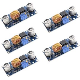 DollaTek 5Pcs XL4015 5A DC-DC Step Down Adjustable Power Supply Module Buck Converter