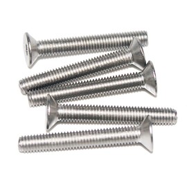 Countersunk Screws with Hexagon Socket DIN 7991 A2 M5 x 80 Pack of 10