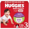Huggies Size 4 Baby Diapers, Little Movers HuggFit 360° Baby