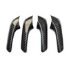 ruihe 4pc Carbon Fiber Color Inner Door Open Handle Cover