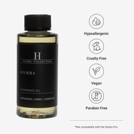 Hotel Collection | Riviera Oil Blend | Luxury Hotel Inspired Aromatherapy Scent Diffuser Oil | Pamplemousse, Jasmine and Cashmere Oud 6.7 fl oz 200 mL