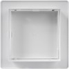 HVAC OV 4x4 Inch White Access Panel – ABS Plastic