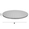 O'CREME O'Creme Cake Board, Silver Foil Round Cake Circles with