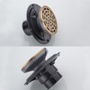 RANDOM Round Shower Drain SUS304 Stainless Steel Champagne Bronze Shower