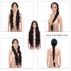 Style Icon 36” Super Long Deep Wave Wig Synthetic Lace