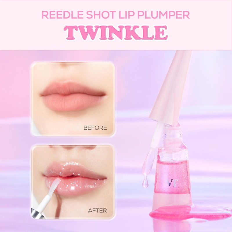 VT COSMETICS Readle S Lip Plumper 4.3g Moisturizing Transparent Glossy